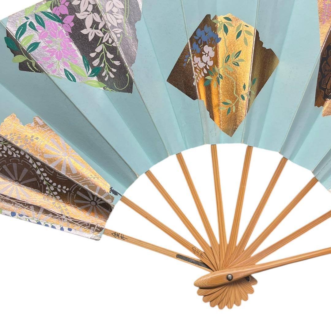 日本舞踊　藤間流　舞扇　家元選定扇　他　全9本　京扇堂
