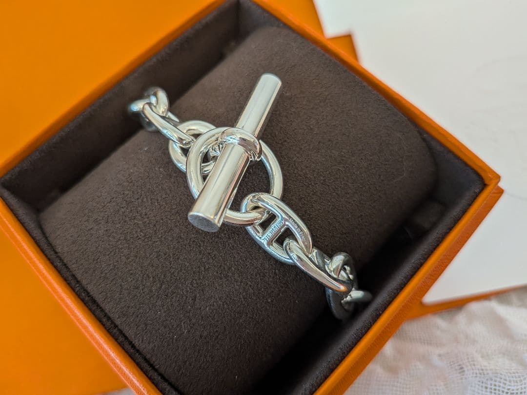 【新品未使用】エルメス シェーヌダンクル MM 16