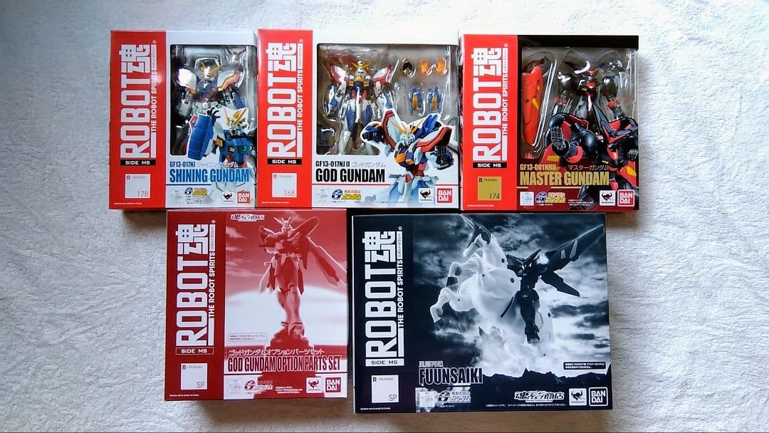 ROBOT魂 Gガンダムセット