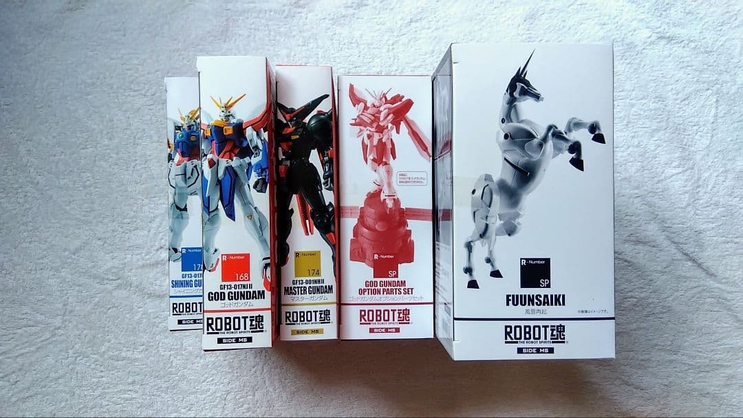 ROBOT魂 Gガンダムセット