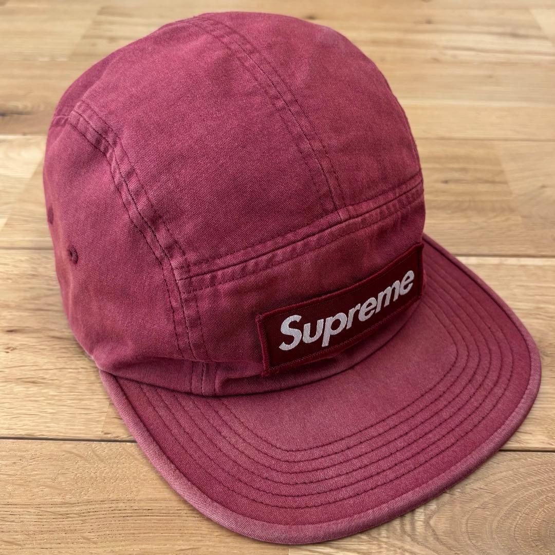 【希少カラー】Supreme Military Camp Cap バーガンディ