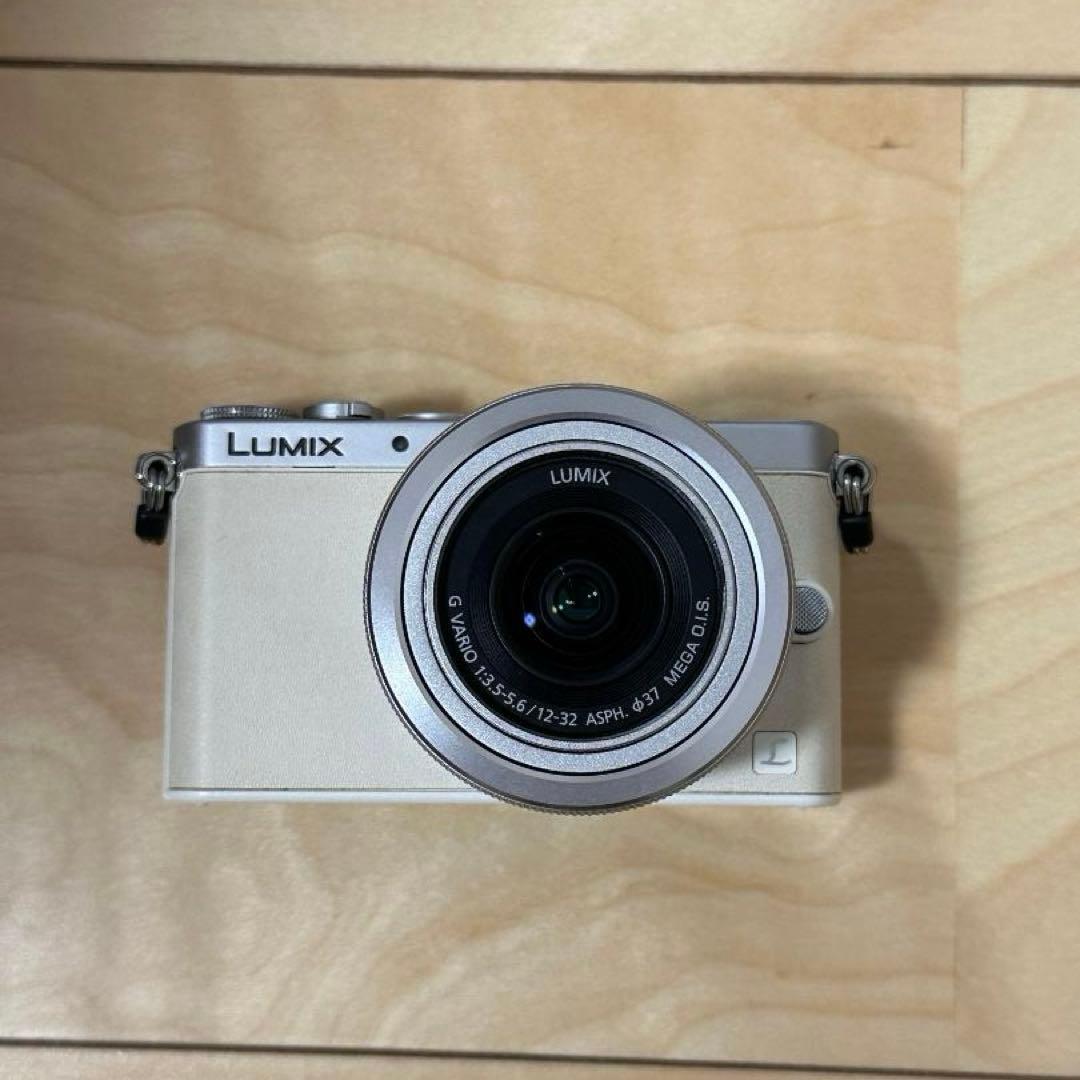 【美品】Panasonic LUMIX GM1K ミラーレス一眼カメラ ホワイト