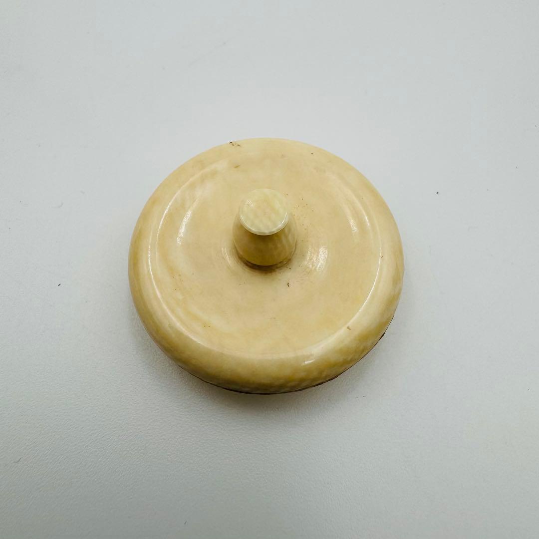 【小瀬戸　加藤唐三郎　文琳茶入　仕覆　共箱】茶道具　骨董　アンティーク