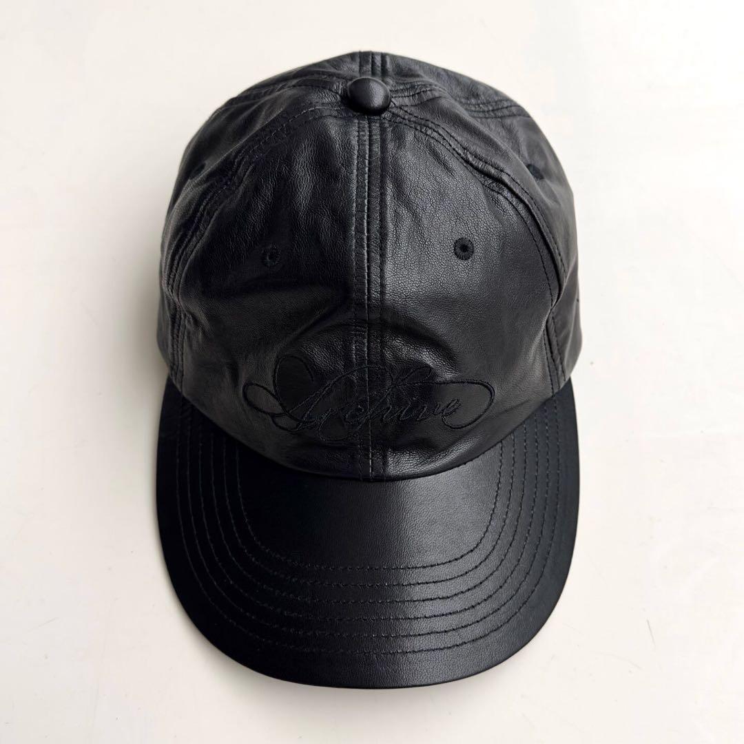帽子 POST ARCHIVE FACTION LEATHER CAP RIGHT