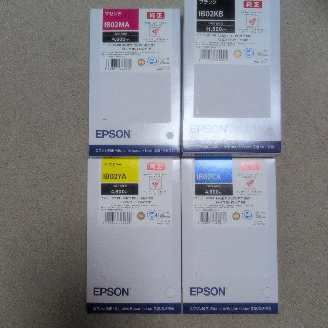 EPSON IB02シリーズ インクカートリッジセット