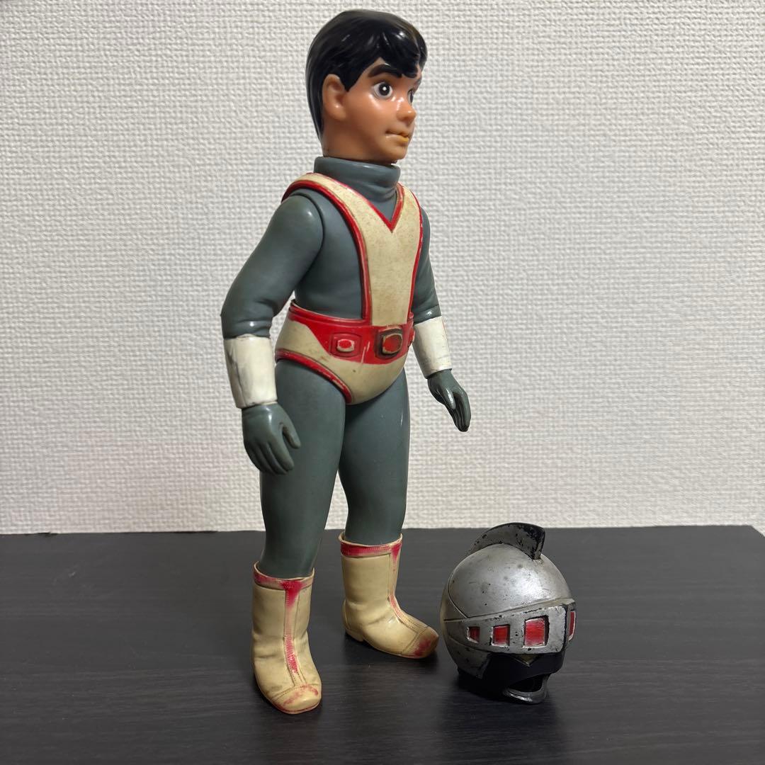 【ジャギ様取り置き】旧バンダイ シルバー仮面 面取れソフビ