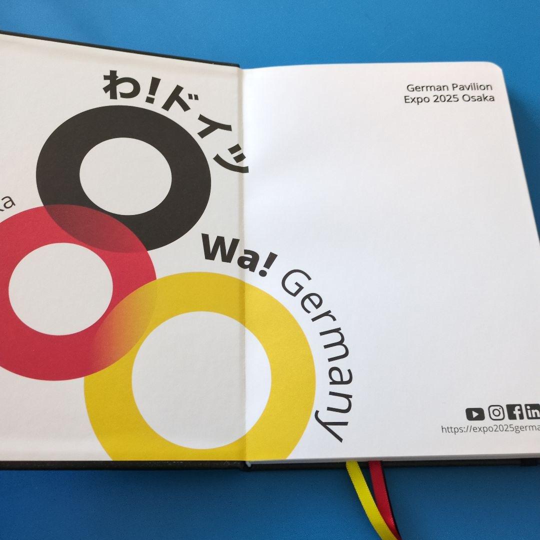 【レア】大阪関西万博2025　ドイツ館　バッグ　タオル　バッチ　ノートセット