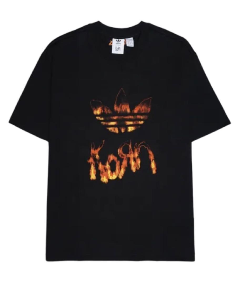 KoRn adidas Tシャツ Lサイズ