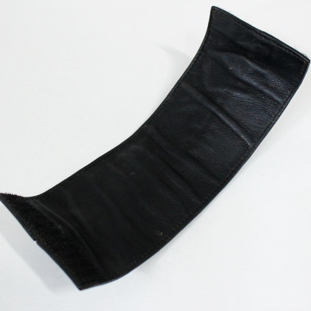 激レア 極美品 GUCCI グッチ リストバンド ケース レザー ブラック