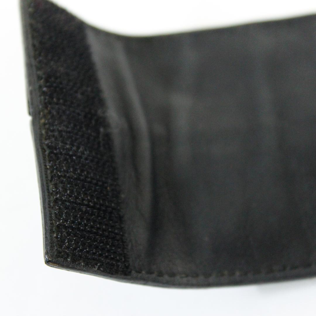 激レア 極美品 GUCCI グッチ リストバンド ケース レザー ブラック