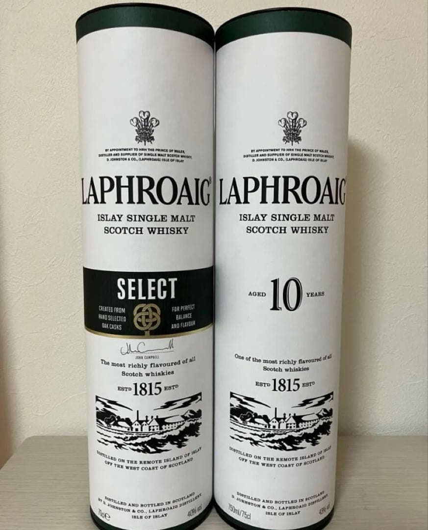 LAPHROAIG ラフロイグ 10年 1本　　　　 ラフロイグ セレクト　1本