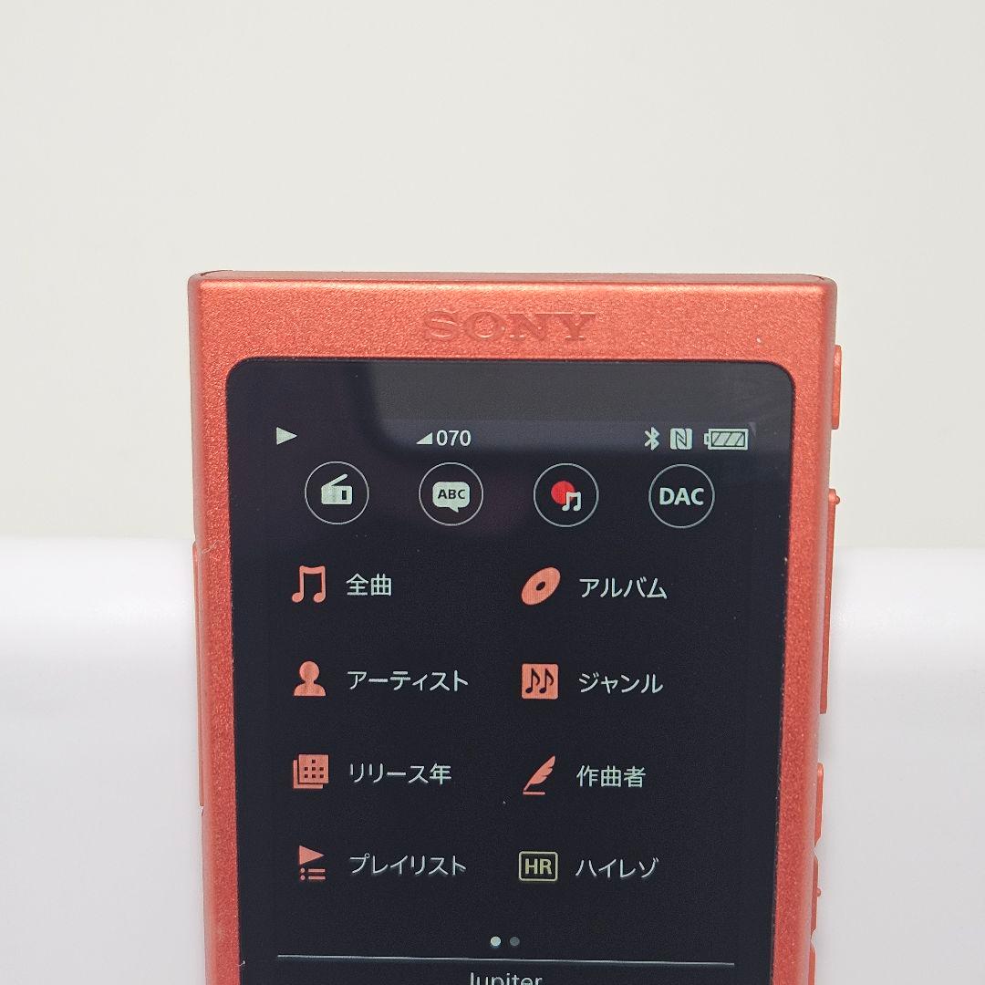 極美品 WALKMAN NW-A45 16GB シナバーレッド ハイレゾ 本体