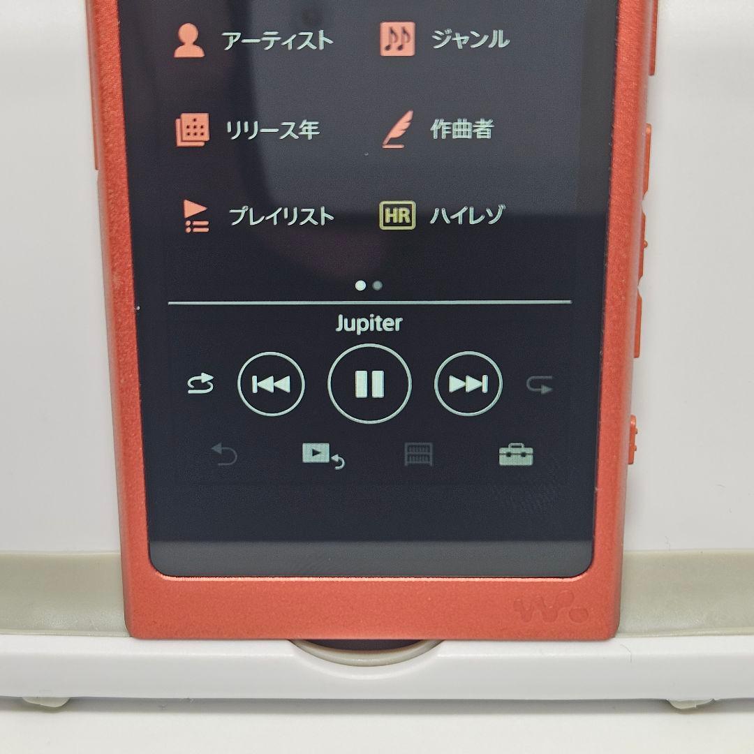 極美品 WALKMAN NW-A45 16GB シナバーレッド ハイレゾ 本体