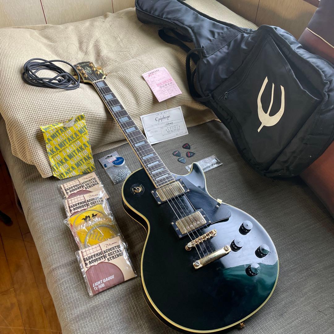 1994年製 韓国製 Epiphone Les Paul Custom 黒