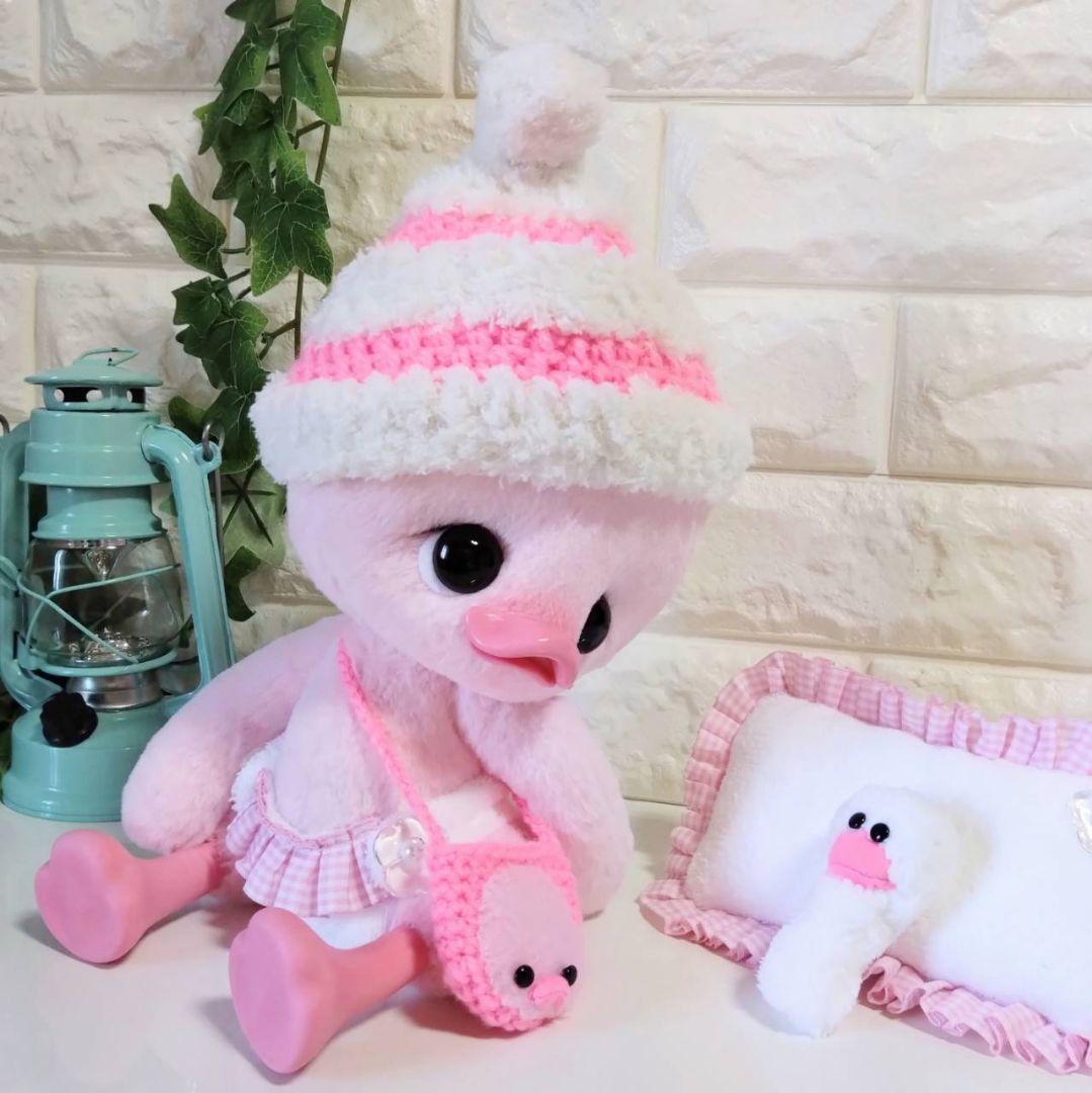 ぬいぐるみ✽アートドール✽手足可動ぴっぴちゃん✽超特大サイズ