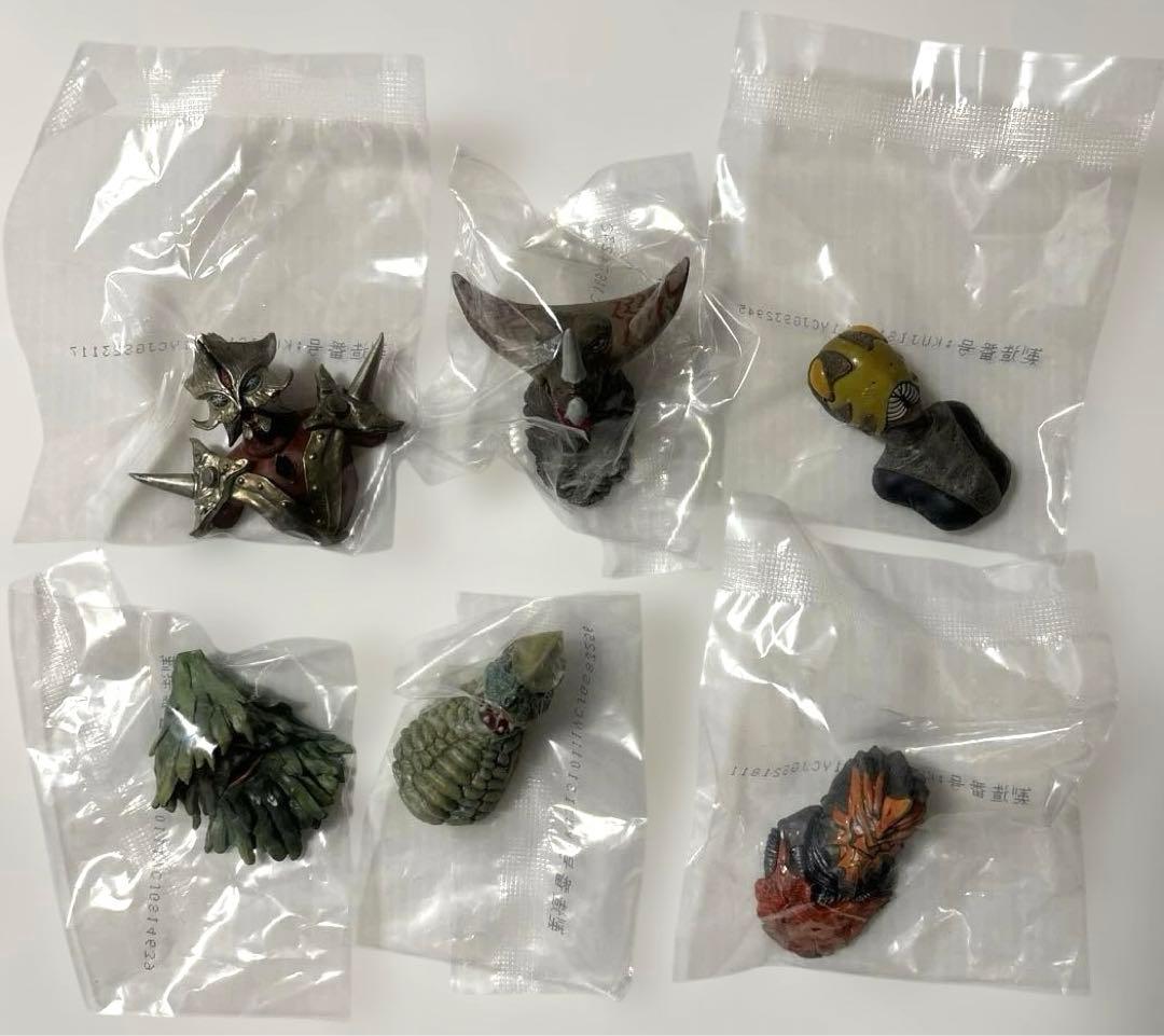 一番くじ ウルトラマンシリーズ 怪獣超大全 vol.2 A賞B賞 F賞怪獣頭鑑