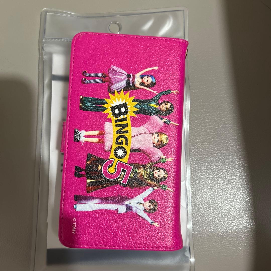 リカちゃん ビンゴ5 手帳型スマホケース