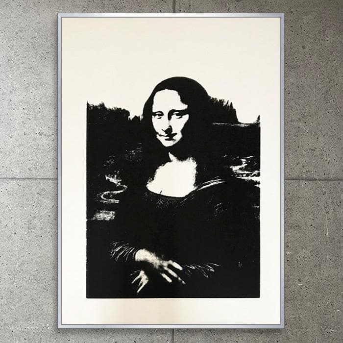 額装済/Sunday B Morning モナリザ 限定2500/ウォーホル