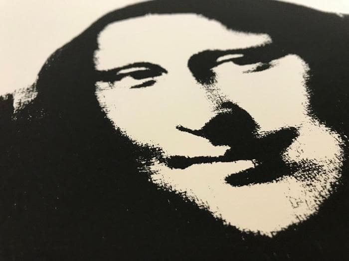 額装済/Sunday B Morning モナリザ 限定2500/ウォーホル