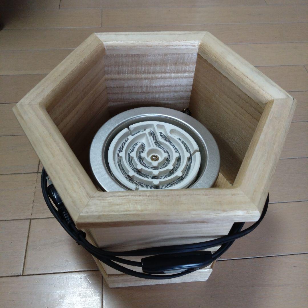 雅楽笙用六角桐電熱器