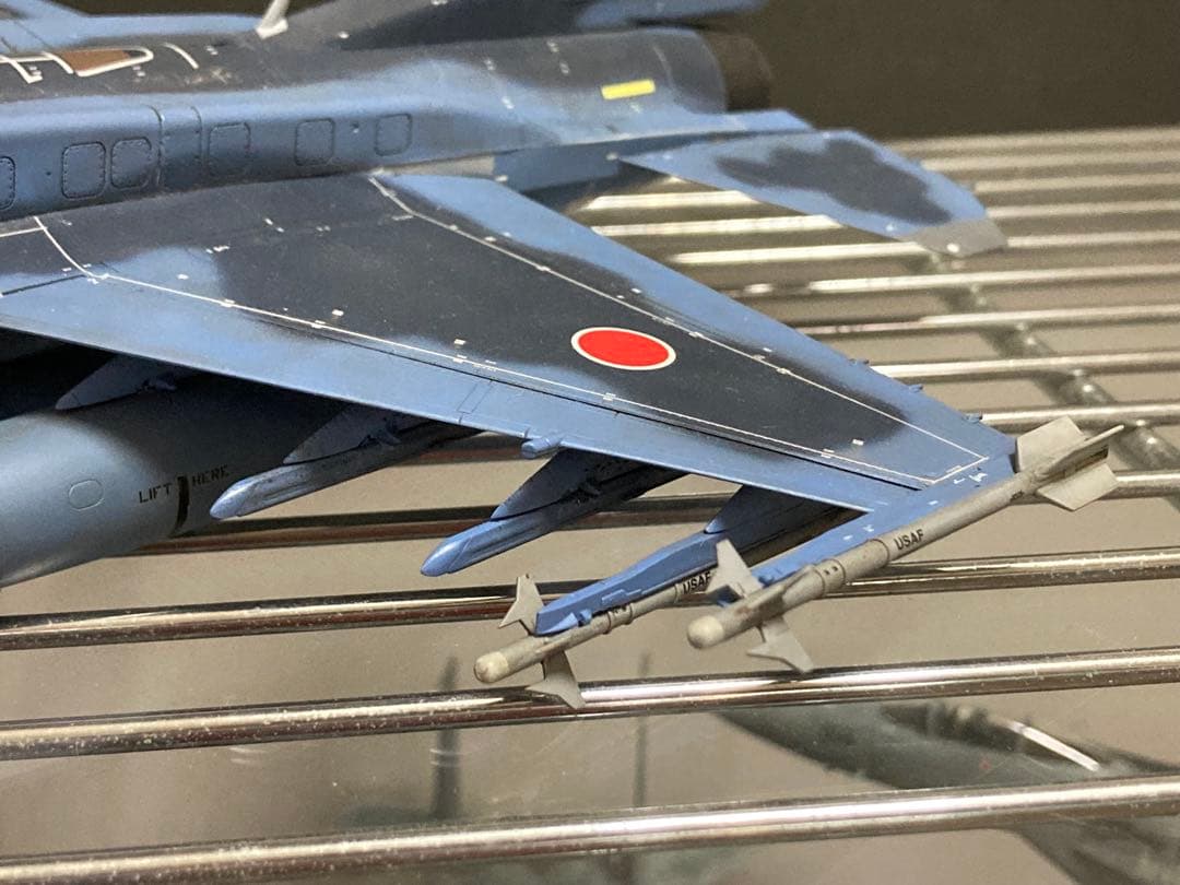 ハセガワ　1/48 航空自衛隊　F2A改 完成品　ジャンク