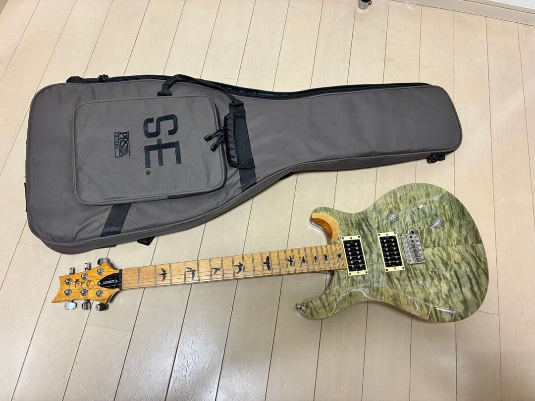 PRS SE custom24 メイプル指板 Paul Reed Smith
