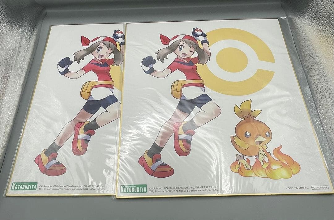 ARTFX J ポケットモンスター アオイ ニャオハ フィギュア 色紙付き