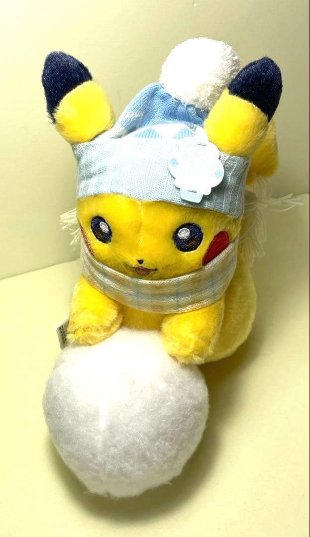 ポケモン ぬいぐるみ 雪だるま ポケモンセンター限定 ピカチュウ