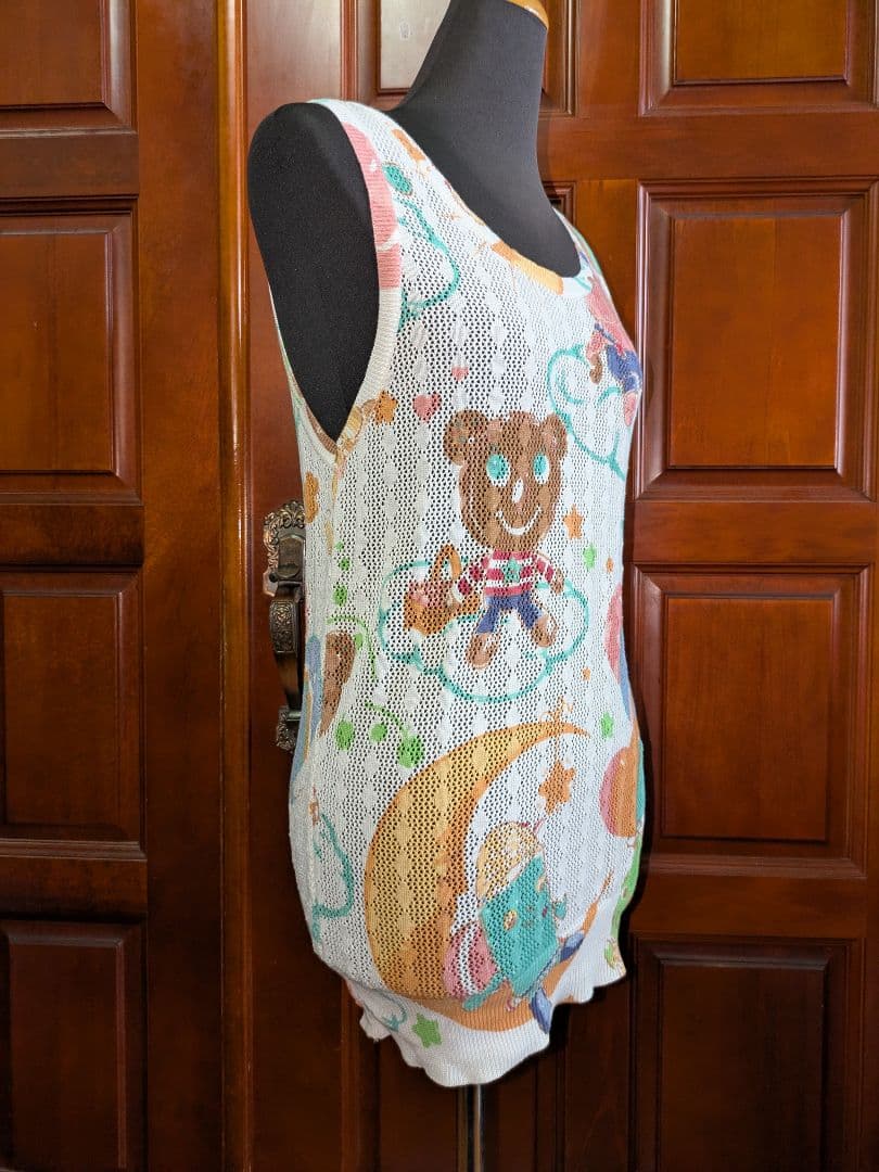 激レア✨️ヒステリックグラマー×yokodoll/メッシュ タンクトップ