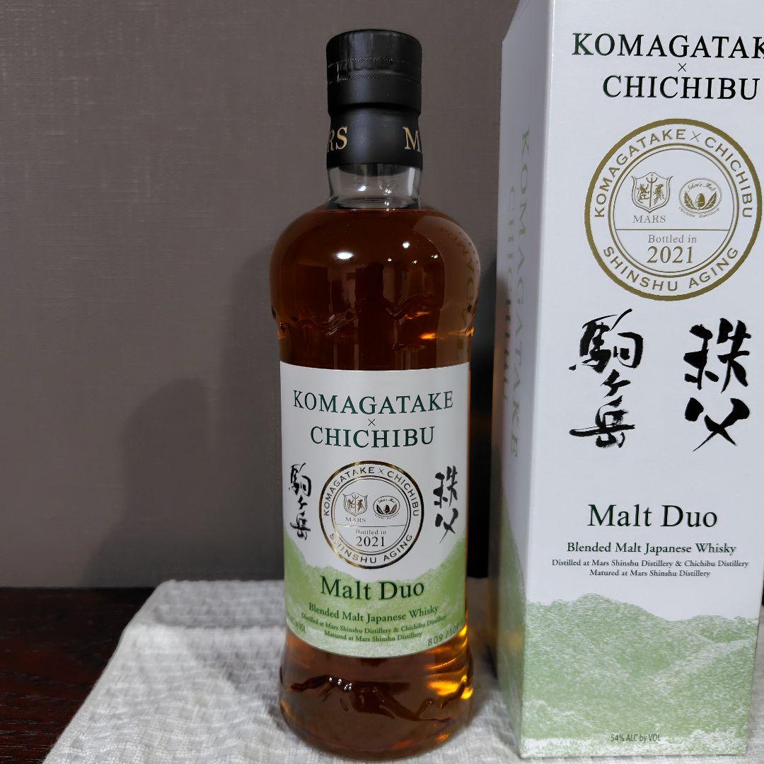 駒ヶ岳✕秩父　モルトデュオ マルスウイスキー　イチローズモルト　2021年