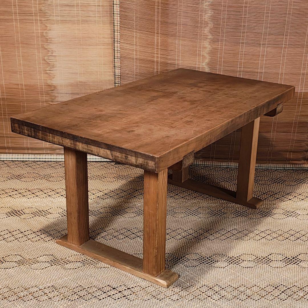 作業台　文机　座卓　昭和レトロ　古家具