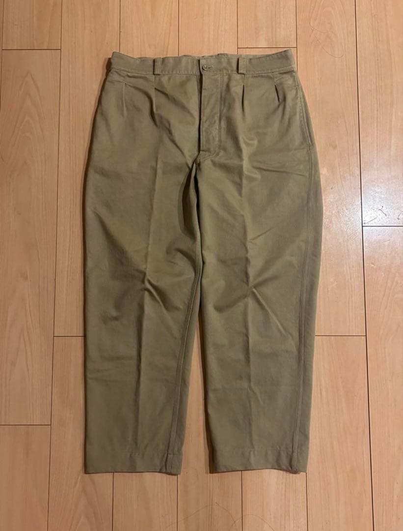 【SALE】フランス軍 名作 M52 チノパン 60s ビンテージ 後期 35