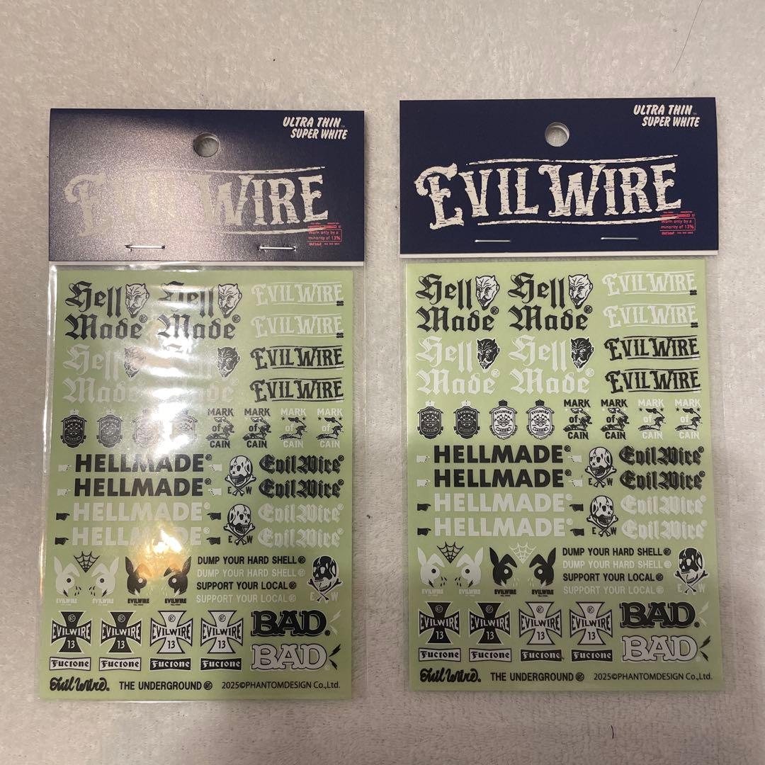 EVIL WIRE ステッカーセット ネックストラップ