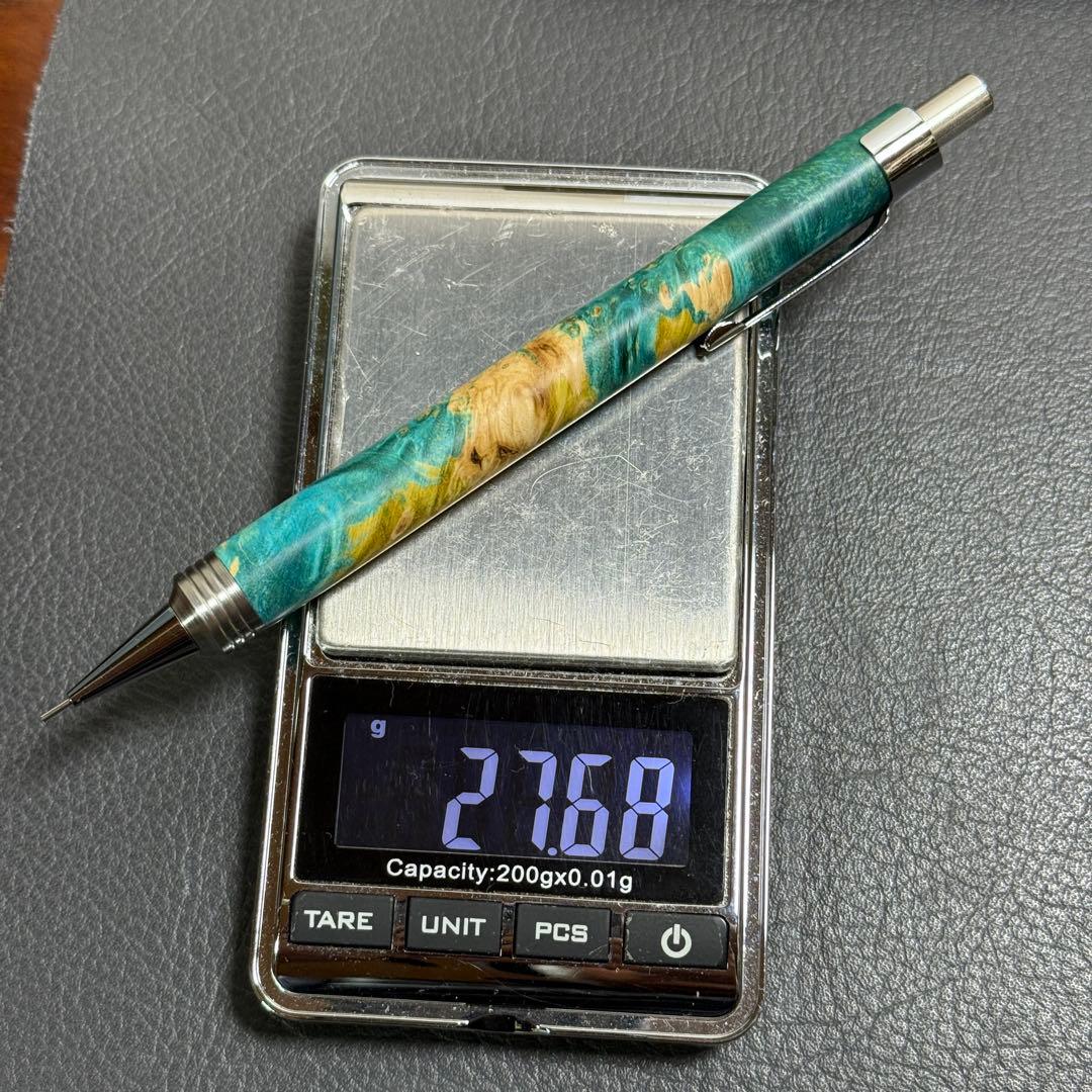 113メープルバールスタビ　木製シャーペン　強低重心R ステンレス　溝付き