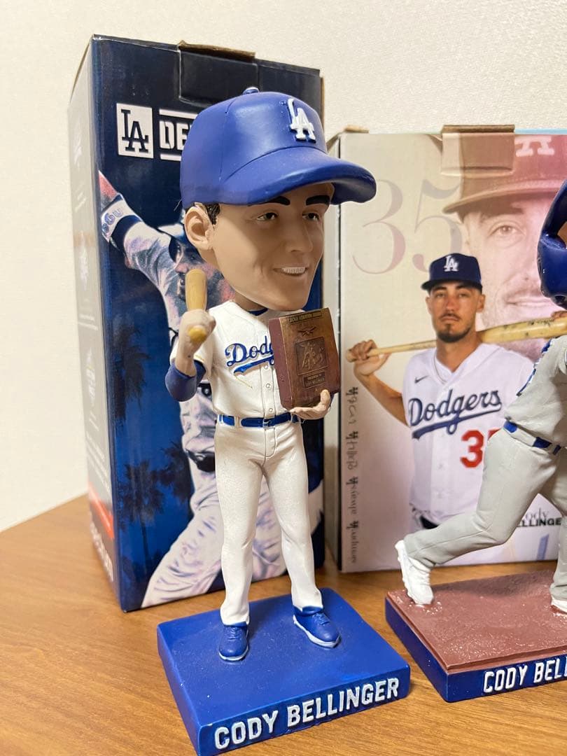 ロサンゼルスドジャース　コディ・ベリンジャー　ボブルヘッド5体セット　大谷翔平