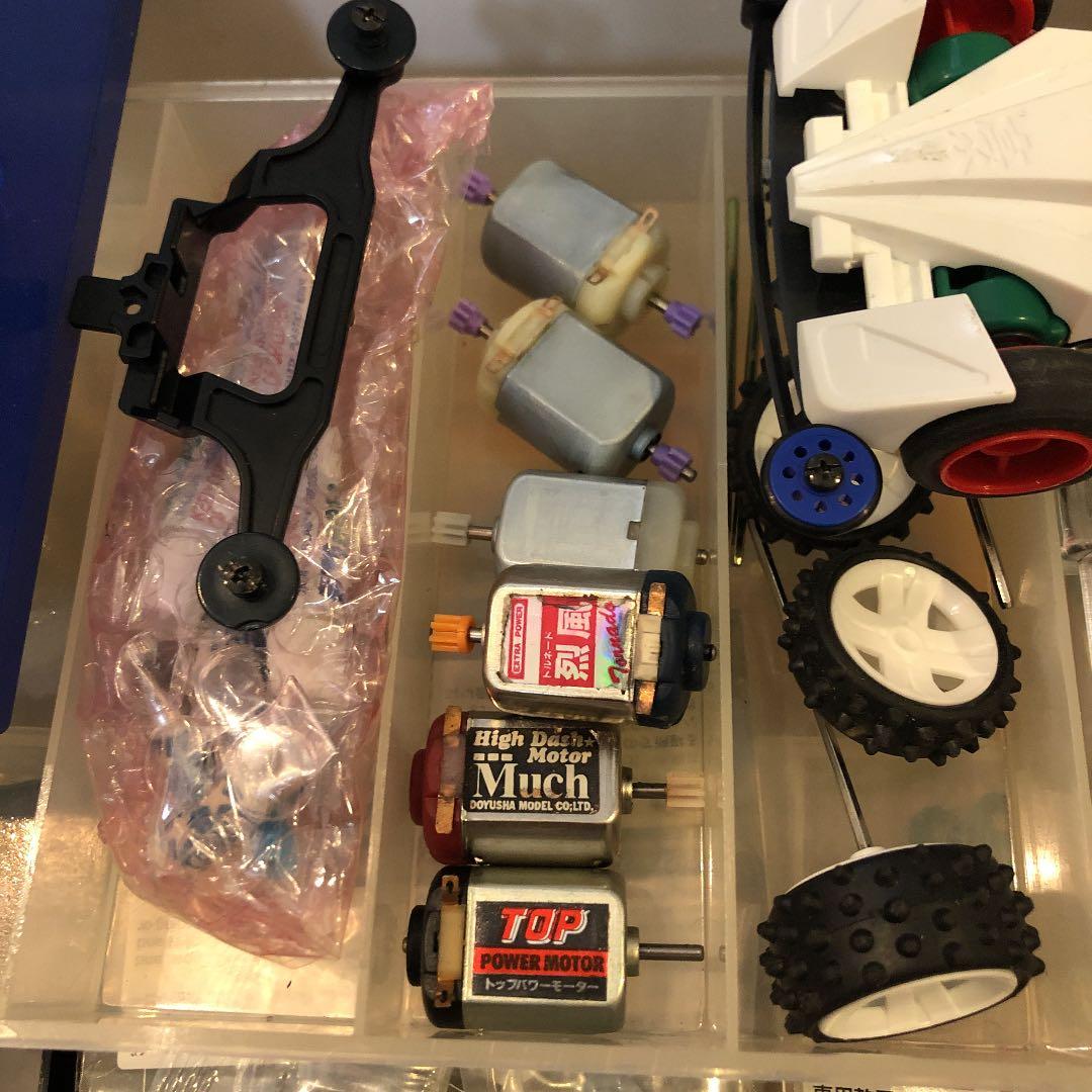 ミニ四駆 引退 お得 セット パーツ多数 大系アルミベアリングローラー