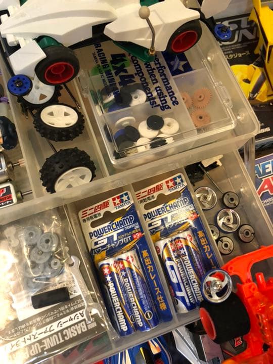 ミニ四駆 引退 お得 セット パーツ多数 大系アルミベアリングローラー