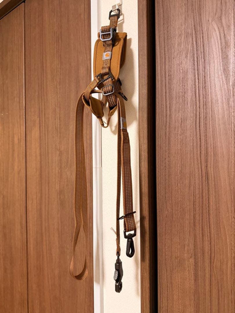 【ほぼ未使用】 カーハート ドッグハーネス&リードセットSサイズ格安早い者勝ち！