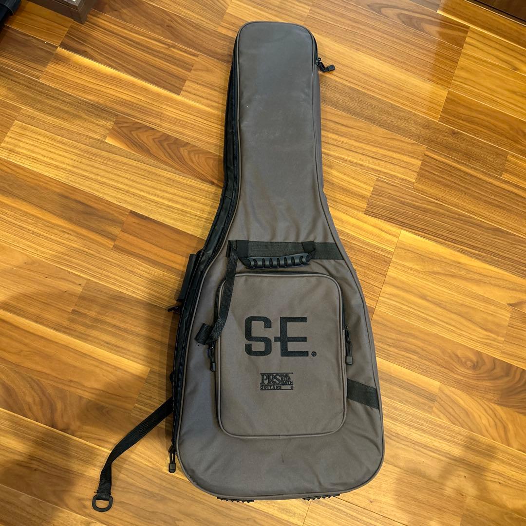 PRS SE エレキギター グレー ギグバッグ付き