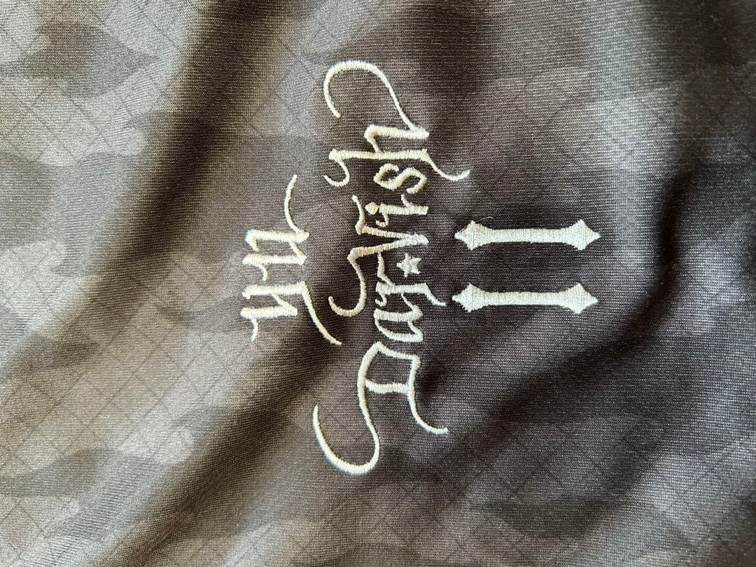 asics ブラック Tシャツ ダルビッシュライン