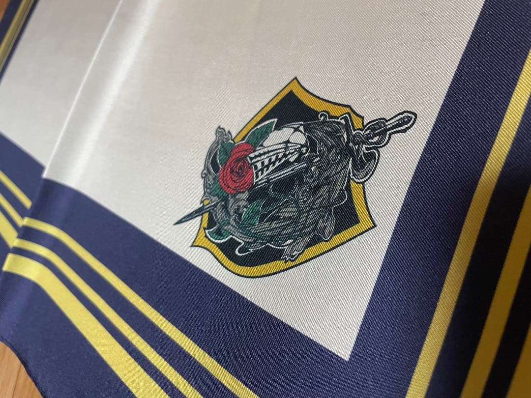 銀河英雄伝説　三越コラボ　絹スカーフ