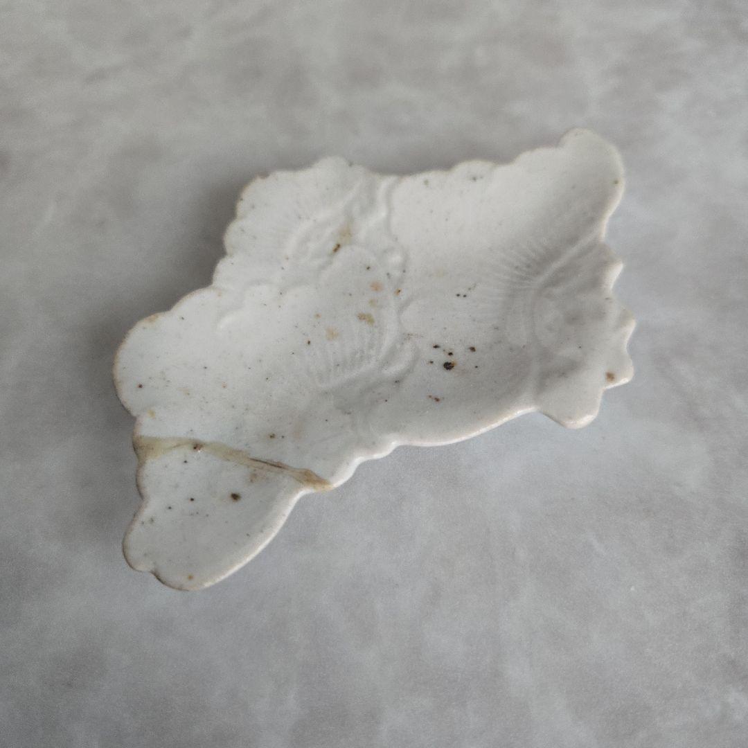 古伊万里　白磁　豆皿　小皿　江戸時代　古九谷　アンティーク　骨董　三階松