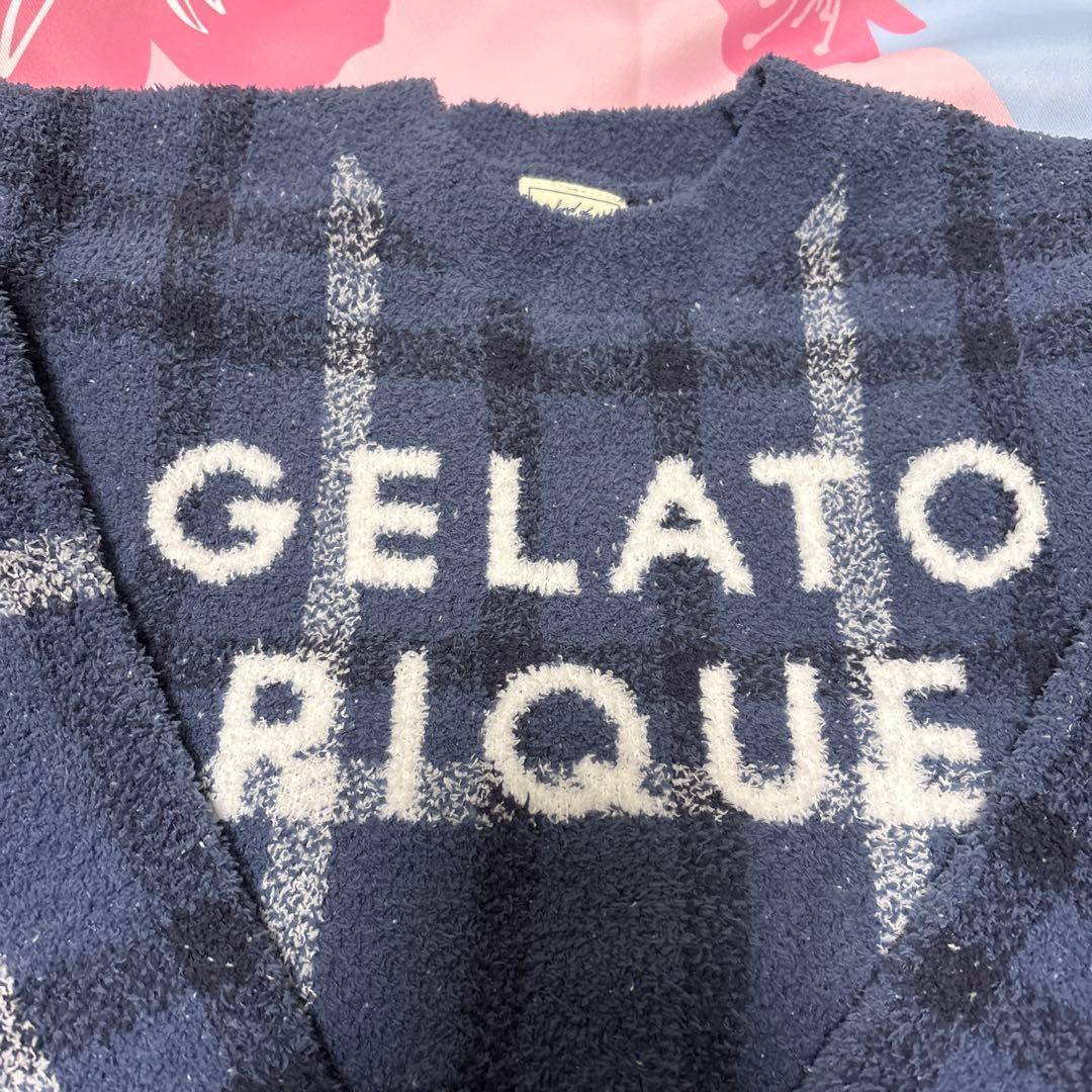 GELATO PIQUE チェック柄パジャマ　120〜130 新品タグ付き