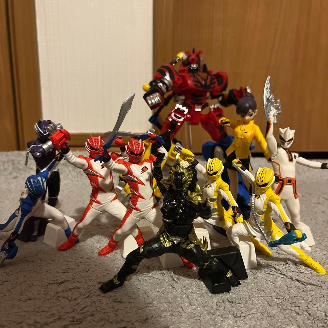 HGヒーローズ　フルカラーヒーロー　スーパー戦隊　 ゲキレンジャー　まとめ売り