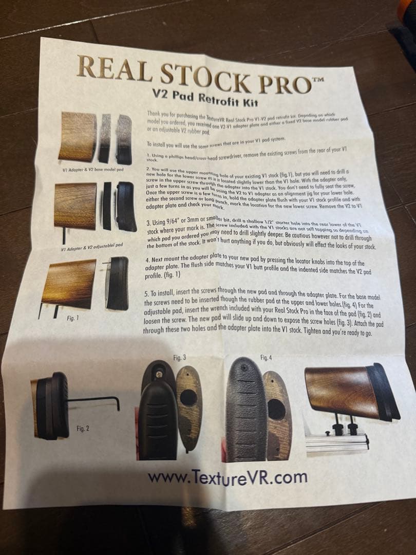  Quest Real Stock Proガンストック　クレー射撃　狩猟