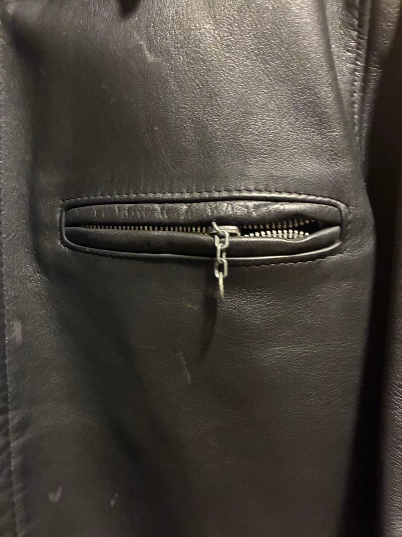 シングルレザージャケット　ショット