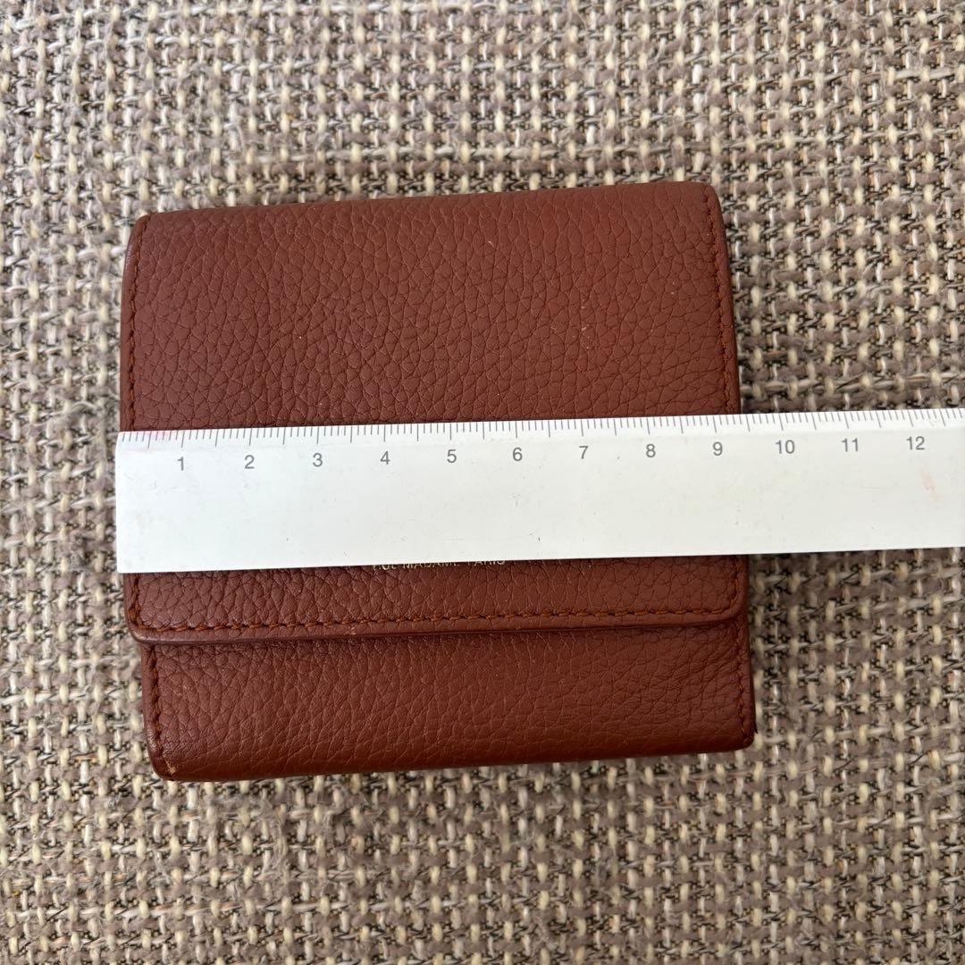 A.P.C. 折りたたみ財布　ブラウン