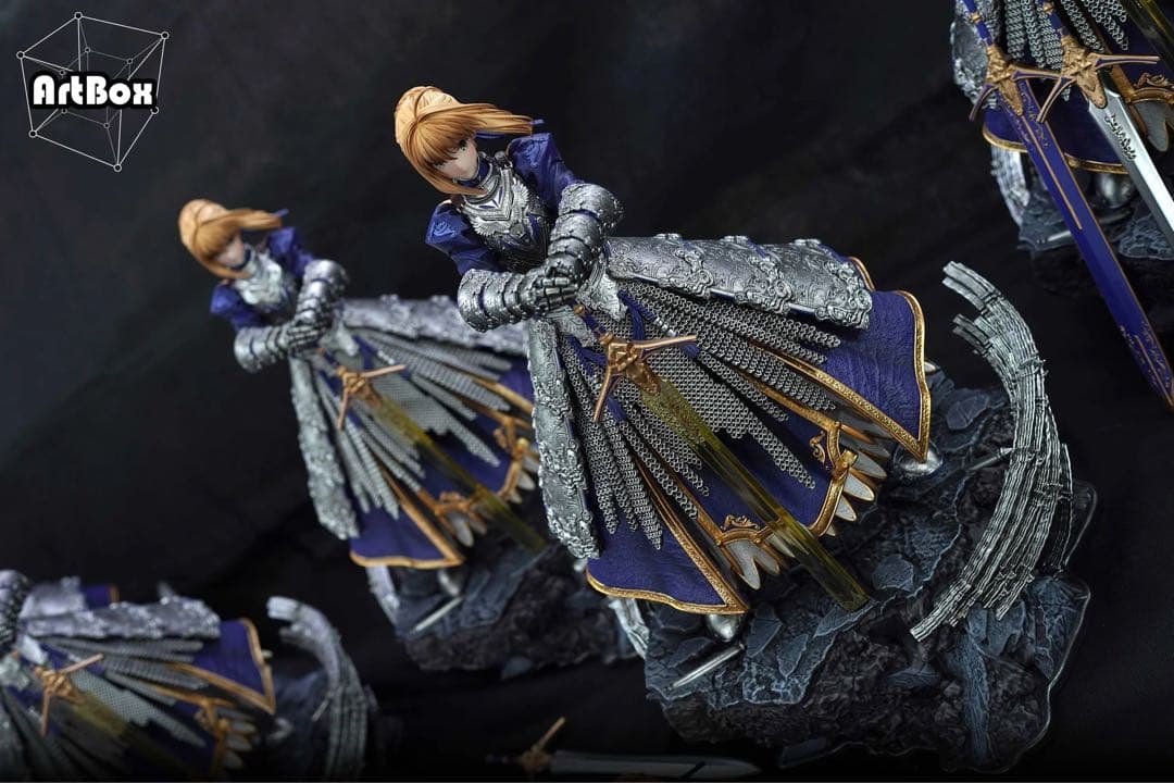 ☆EX版 LED セイバー アルトリアペンドラゴン フィギュア スタチュー