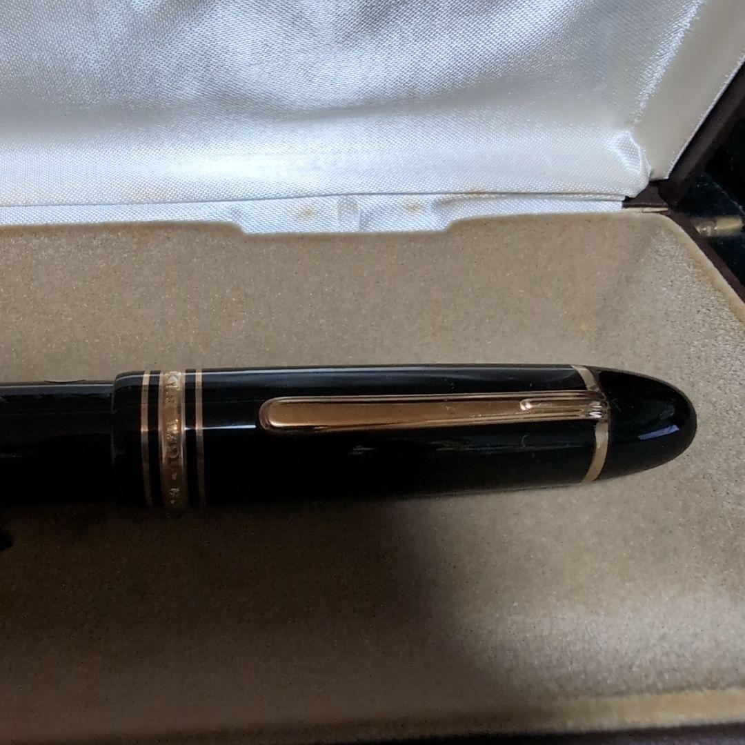 【極上♪】モンブラン 149 万年筆 70年代 後半 14C 吸入式 EF