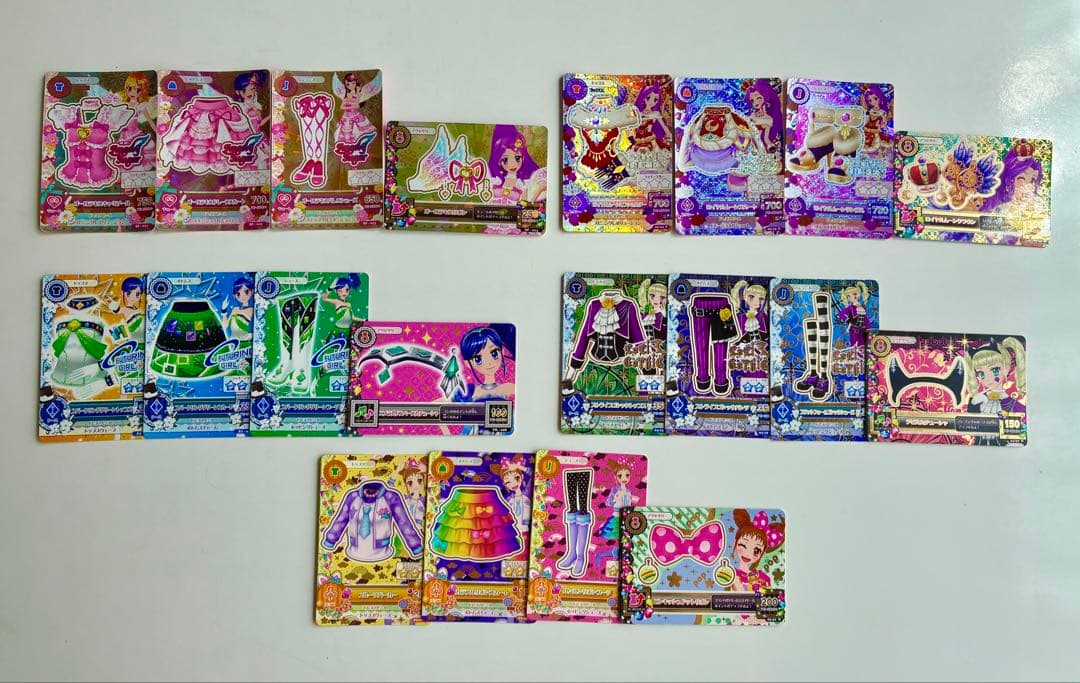 アイカツカード ゲーム まとめ売り オーロラキスコーデ ロイヤルムーンコーデ